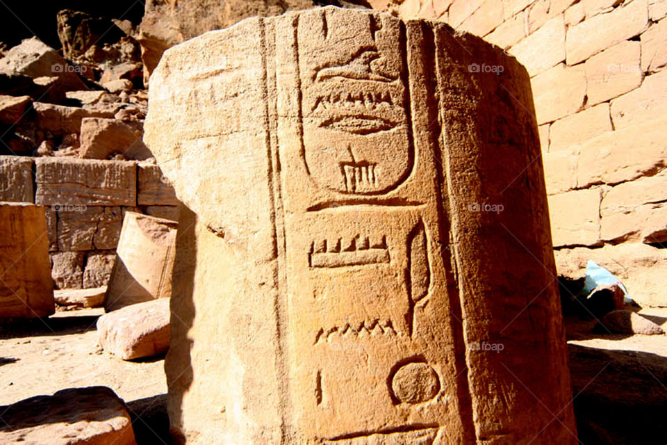 Pyramids of Jebel Barkal in Sudan