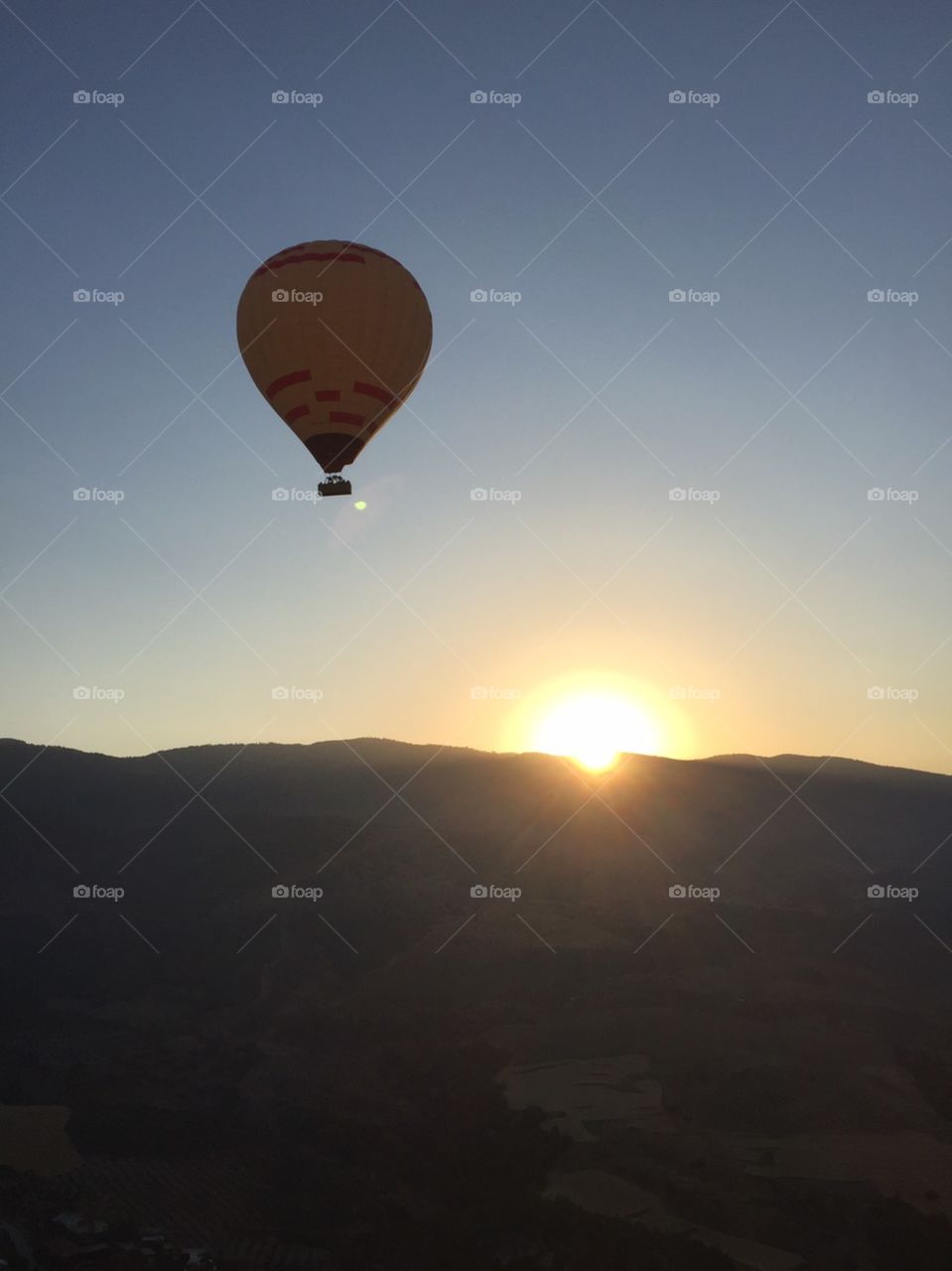 hot air balloon