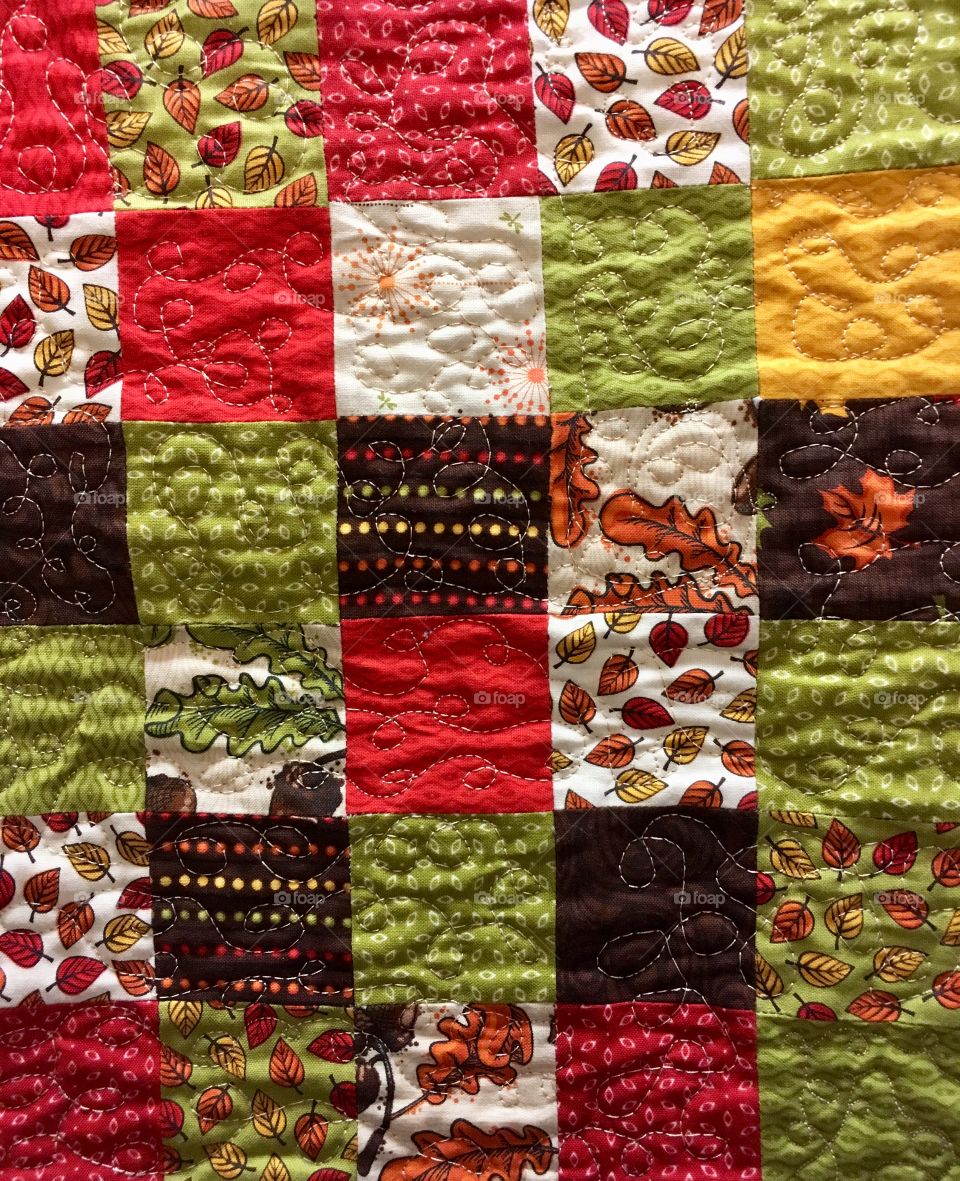 Small Square Quilt Background 