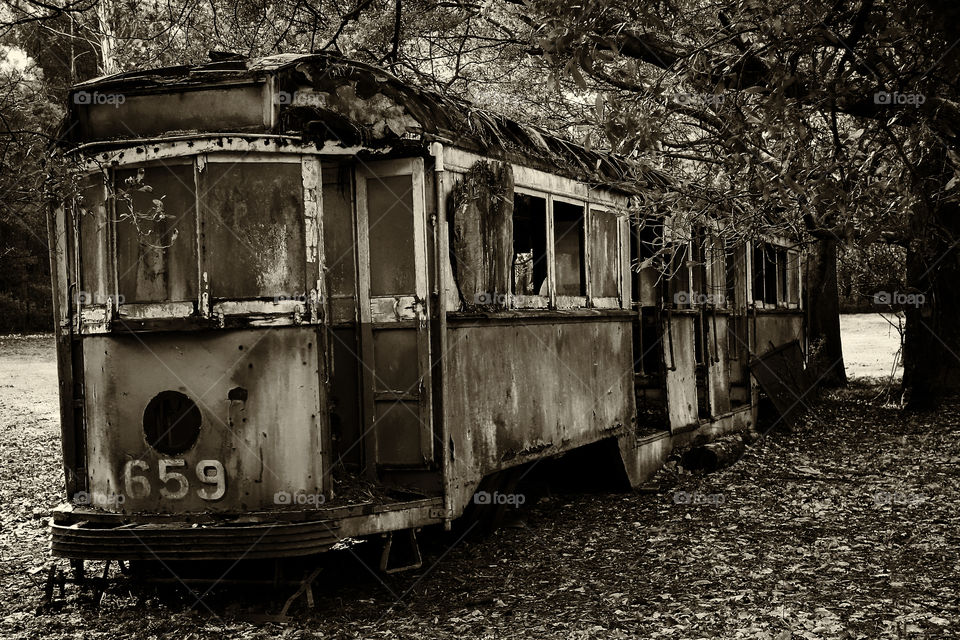 Derelict Tram
