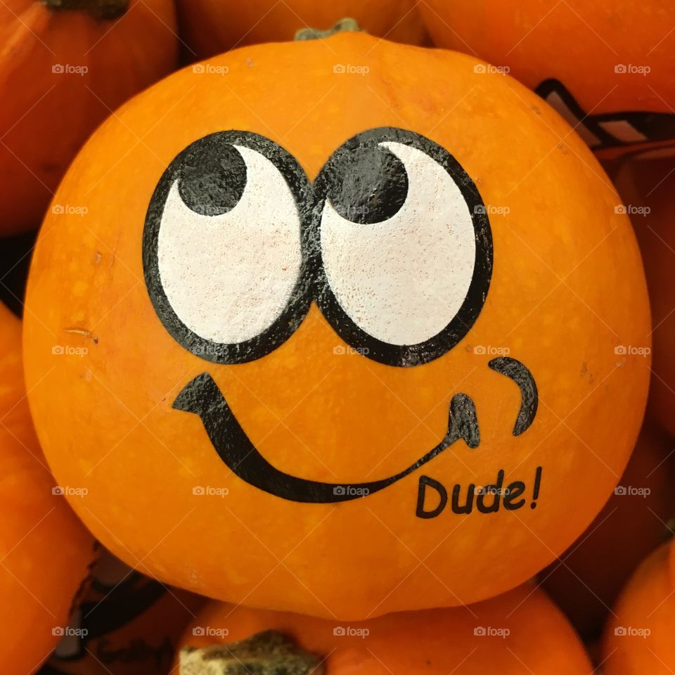 Pumpkin dude