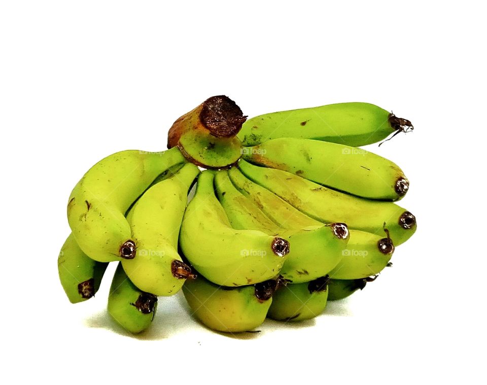 white background,banana