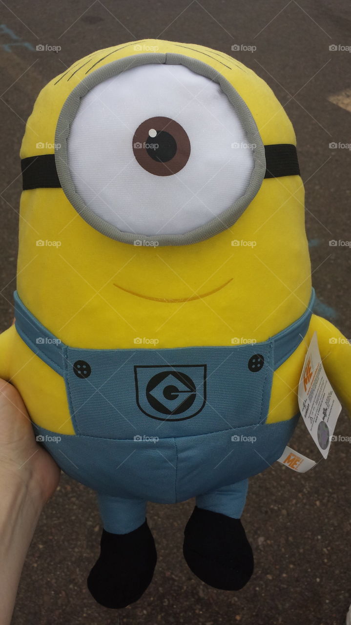 Minion stuffed toy