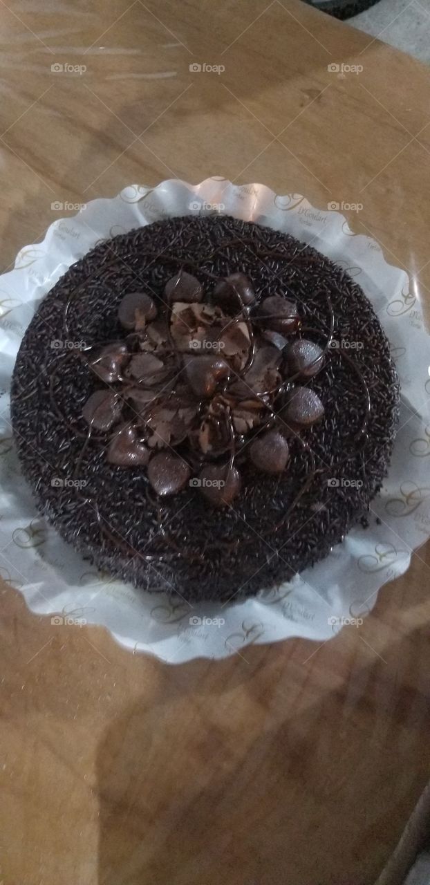 Bolo de Chocolate.