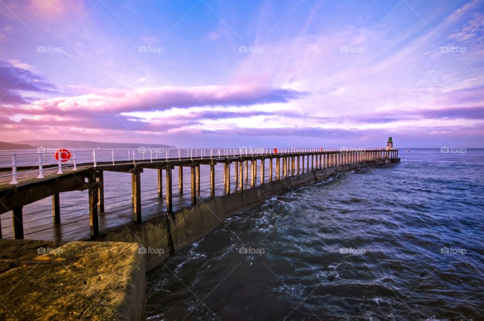 Whitby pier 