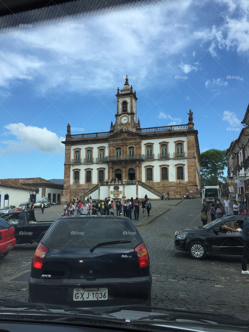 Tiradentes square. Ouro Preto 