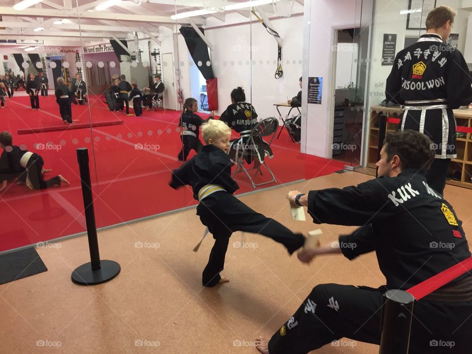 Kuk Sool Won, testing at Claygate Martial Arts Centre, Surrey, England