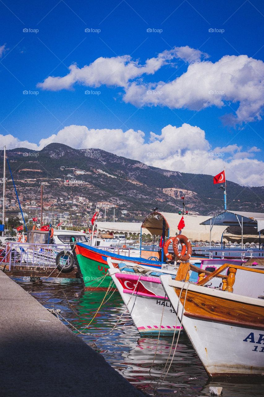 Boats in Turkey 