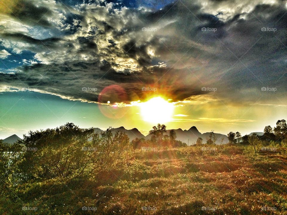 Darkness falls in NorthNorway 