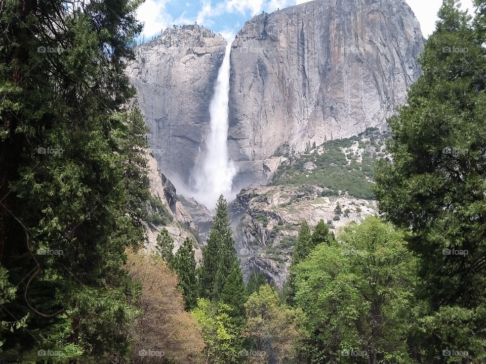 waterfall Yosemite