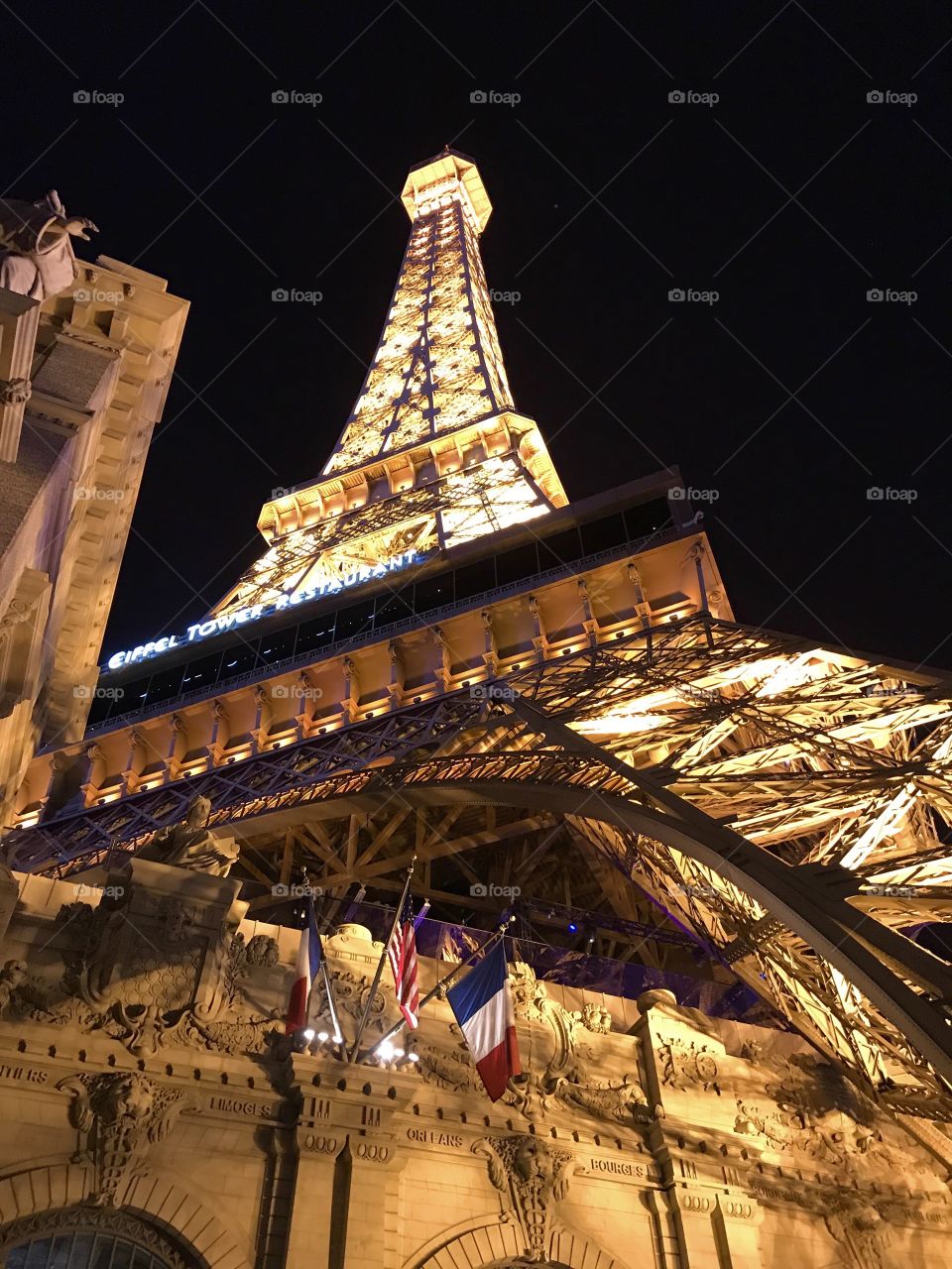 Eiffel Tower restaurant in , Las Vegas