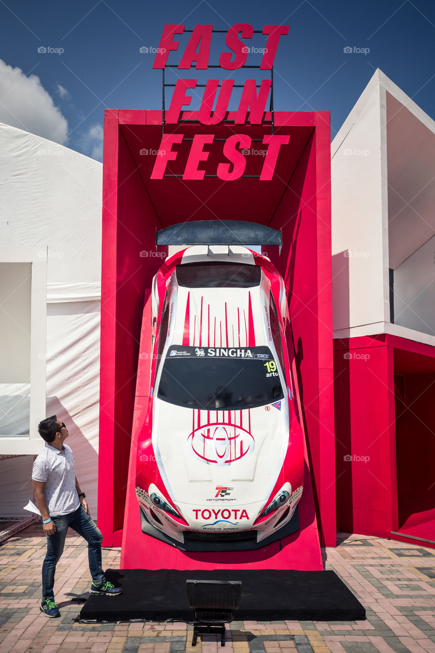 Toyota motor sport show