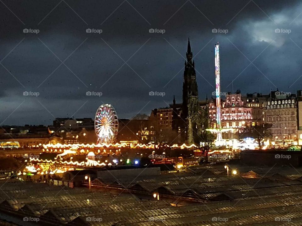 Edinburgh Christmas market