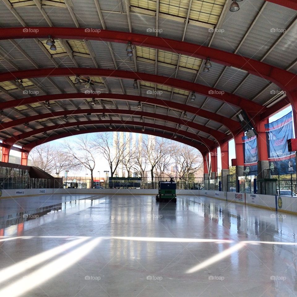 Riverbank State Park Ice Rink
