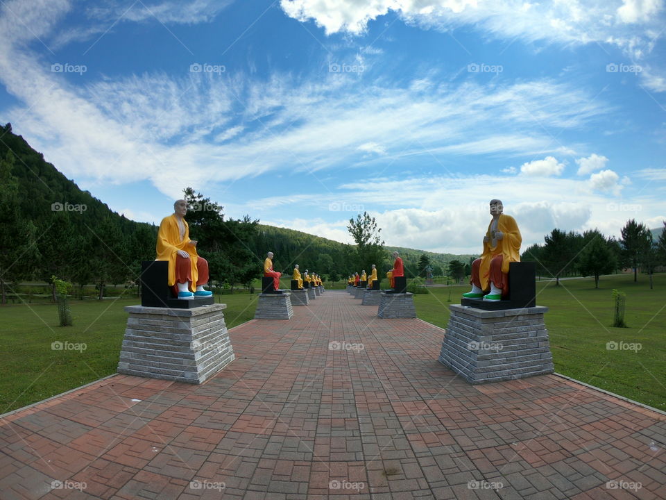 Budha entrance