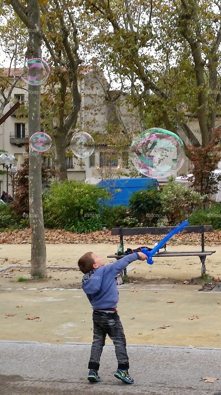 bubble fighter boy