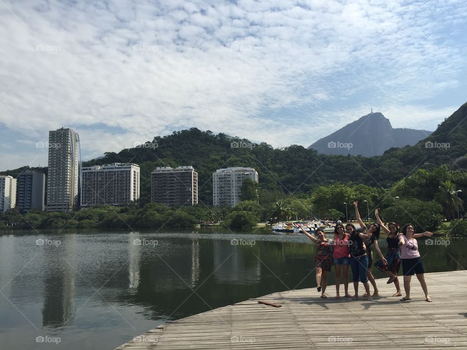 Scene of Rio. Rio de Janeiro, 2015. Lagoa Rodrigo de Freitas.