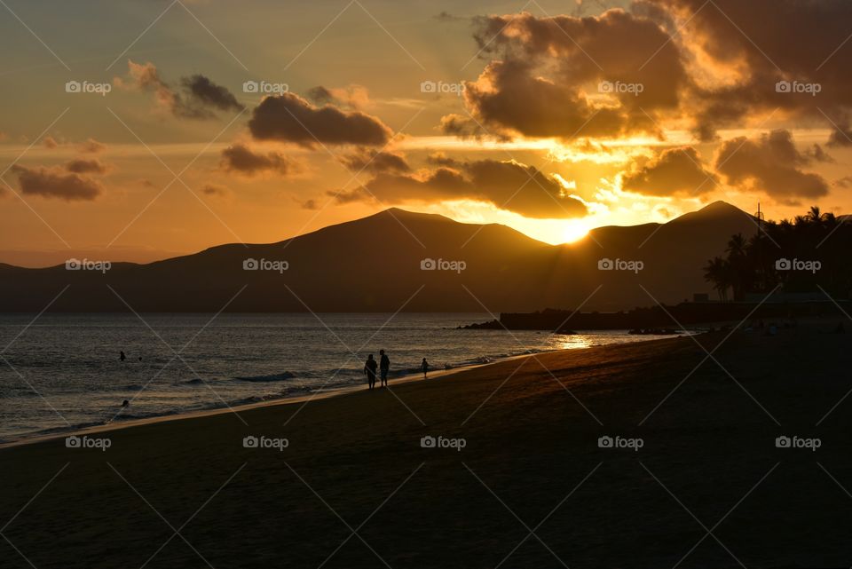 Sunset, Water, Dawn, Beach, Sun