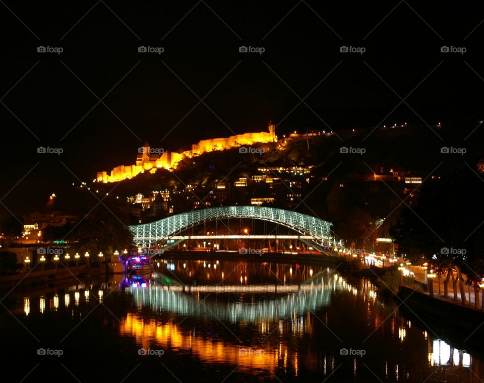 Beautiful Georgia. Discover Tbilisi by night