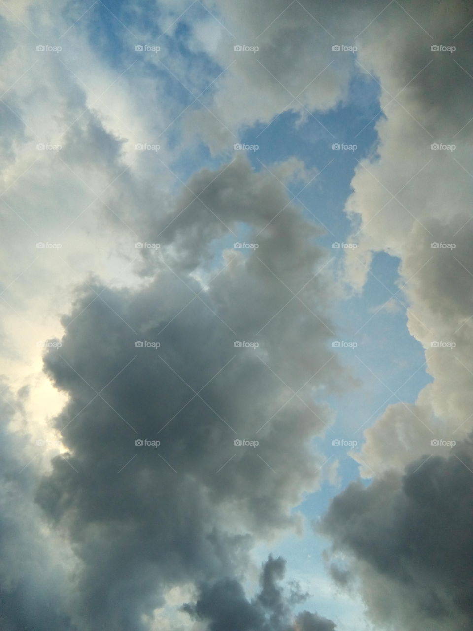 beautiful clouds in the sky- a beautiful romantic weather