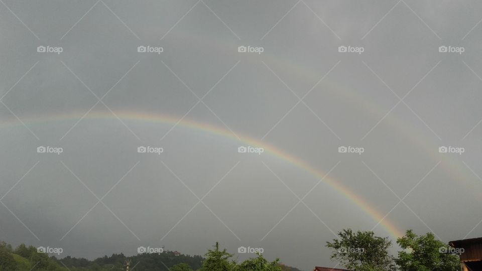 Double rainbow