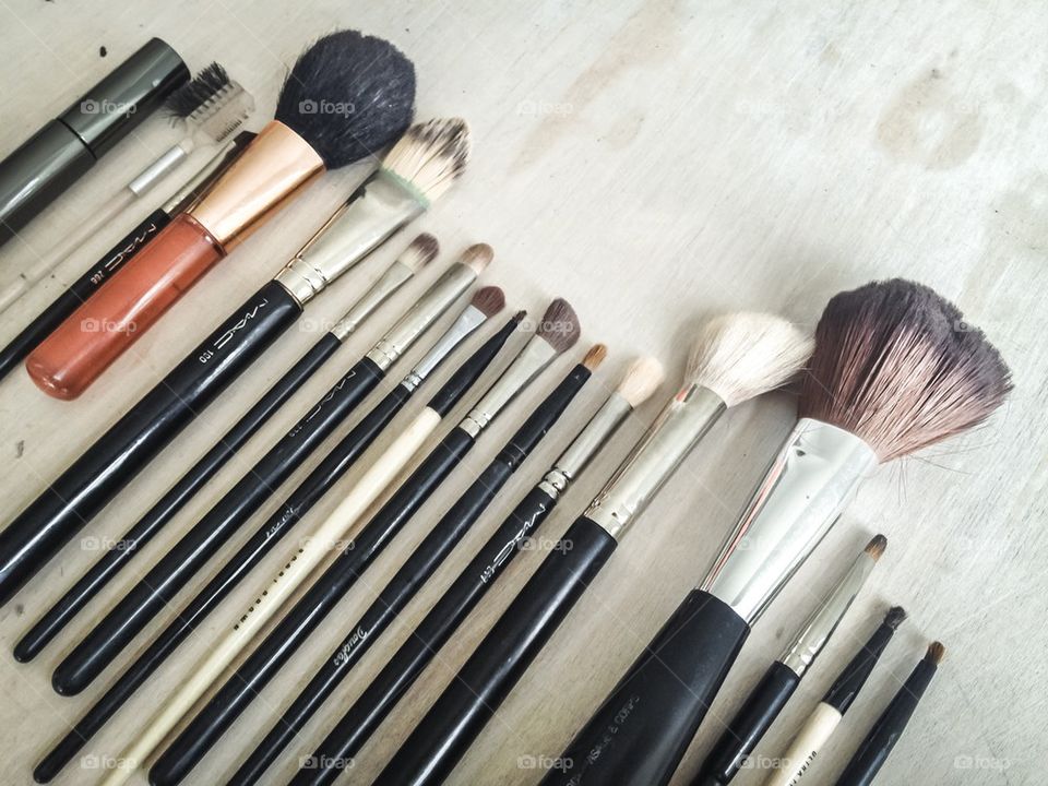 Make up brushes 