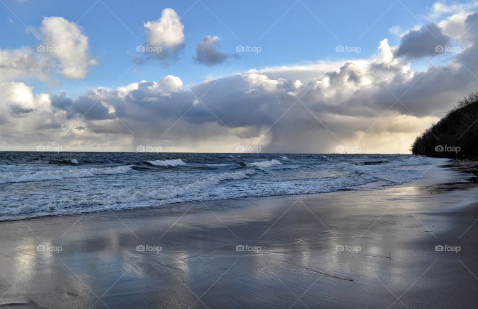 Water, Beach, Sea, Ocean, Sunset