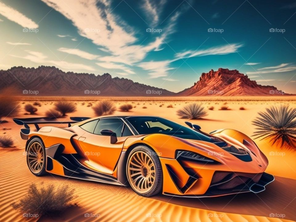 Futuristic Car AI Art 🚗