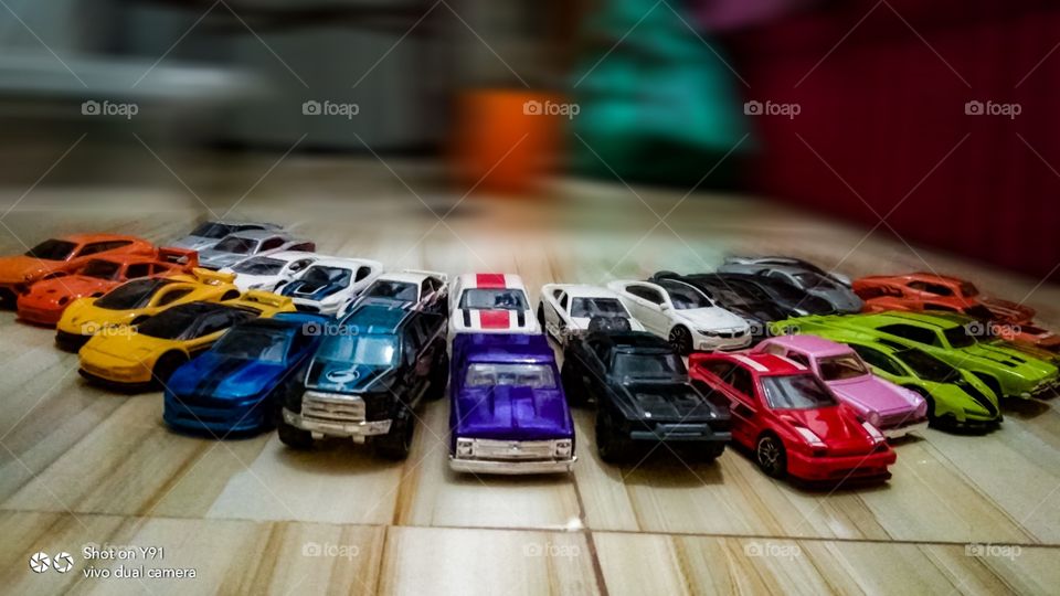 My boyfriend have been collecting toy cars since he was a kid. He's been a fan of it. And now that he is working, I'm hoping he could buy his own real car. These cars were colorful to look at when together.