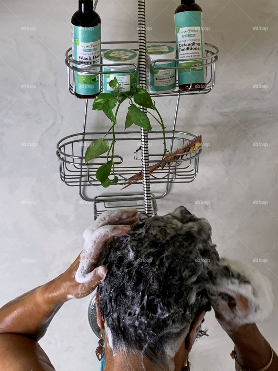 Shampooing - Curl Care with SkyOrganics - made with plant-derived and renewable ingredients that are good for you and your hair