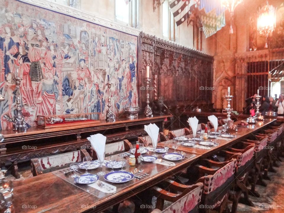 Hurst Castle Dining Room