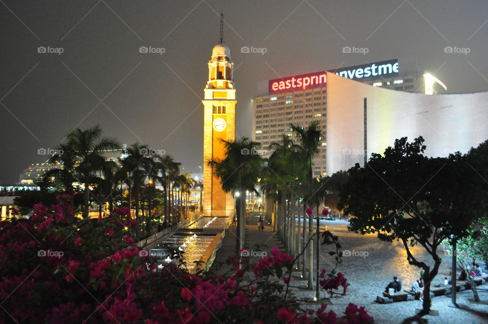 Hong Kong, night