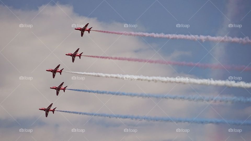 Red arrows
