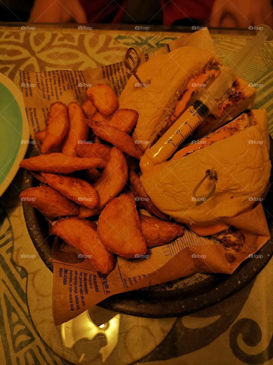 The real taste of humber with potatoes