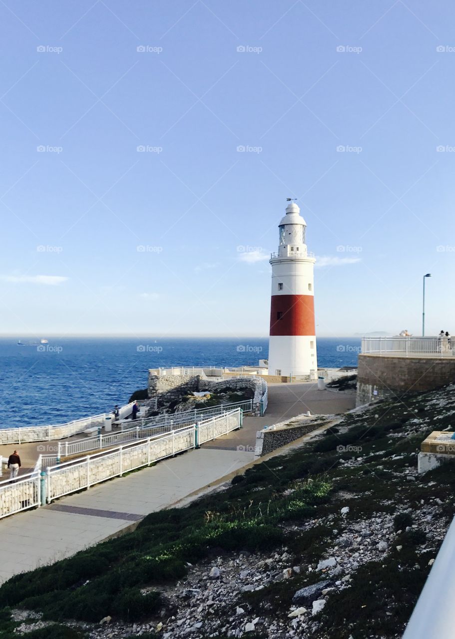 Lighthouse-sea-Mediterranean Sea-