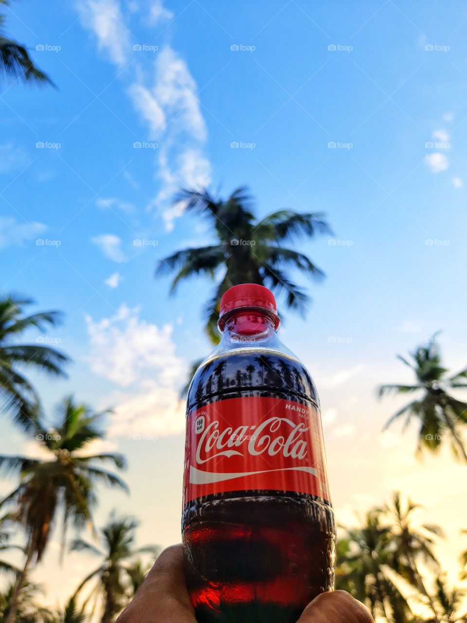 A free moment with Coca-Cola
