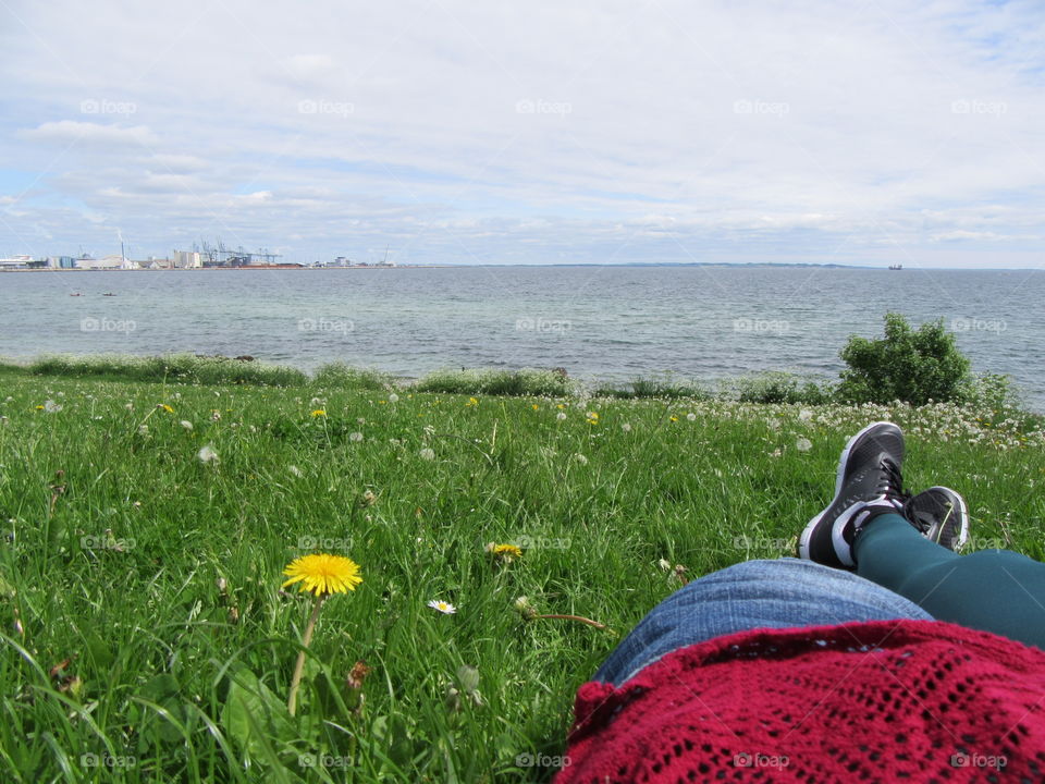 Aarhus beach. Aarhus, Denmark 