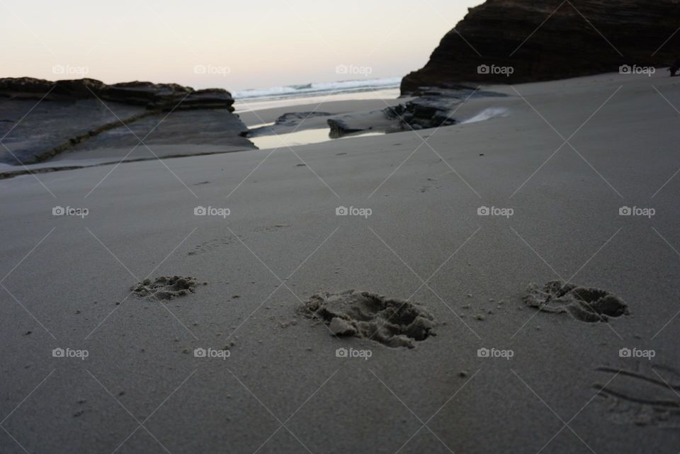 Beach#sand#foot#ocean#water#rocks