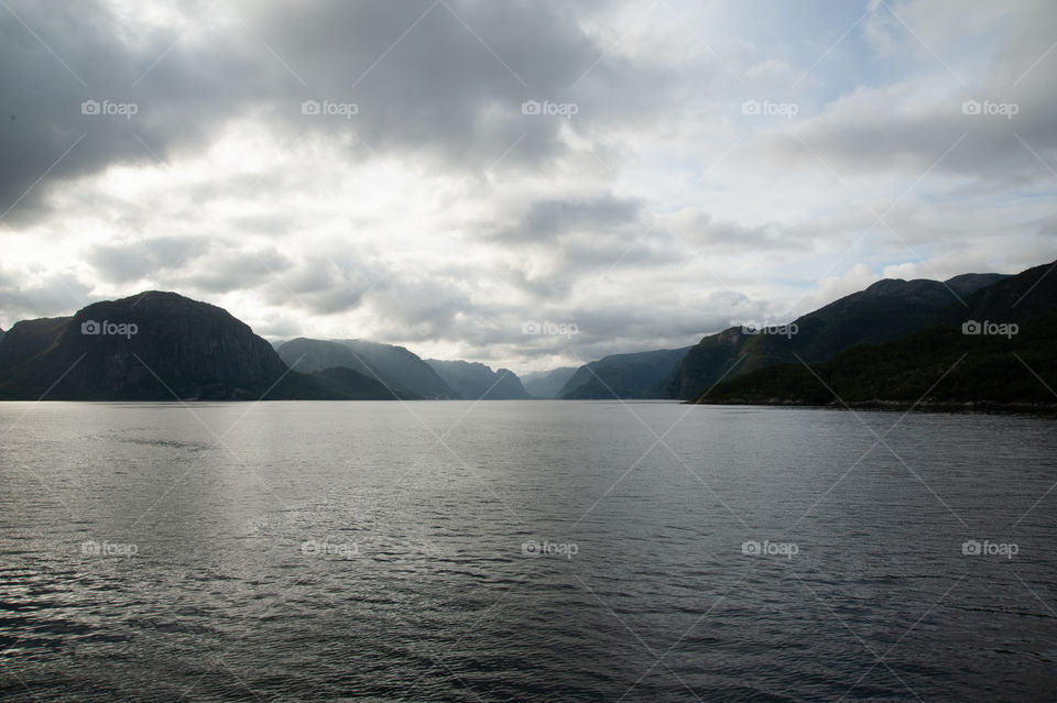 Fjord. Norway.