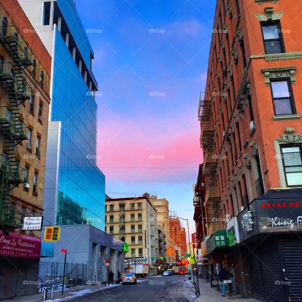 NYC sunrise