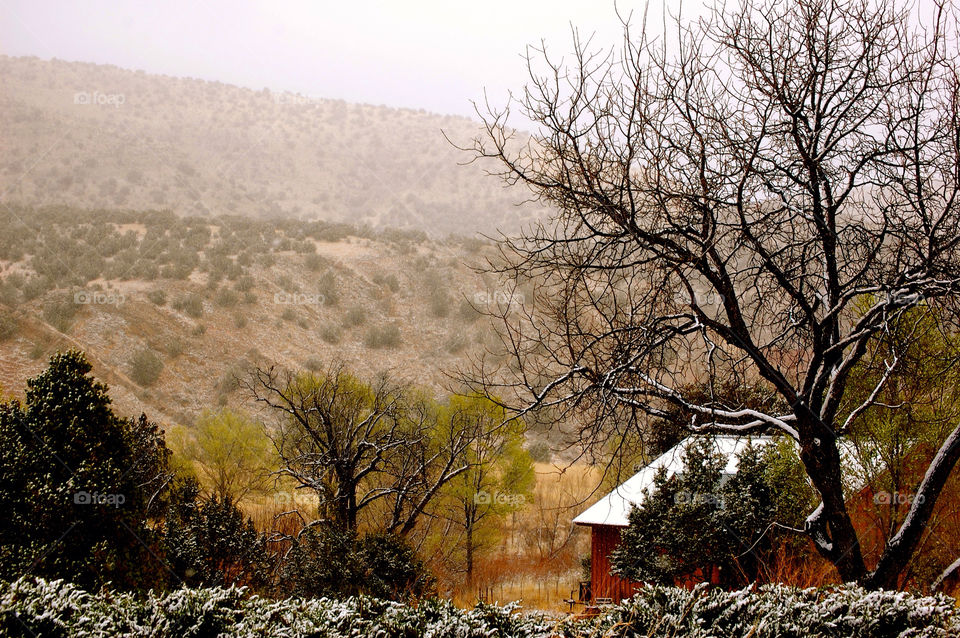 mountain cabin southwest united states by refocusphoto