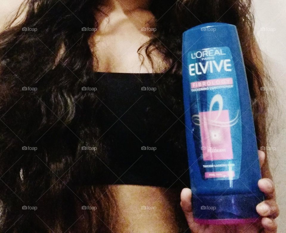 For long and healthy hair...
Loreal shampoo and conditional