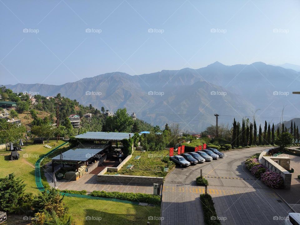 Mountain view, nature