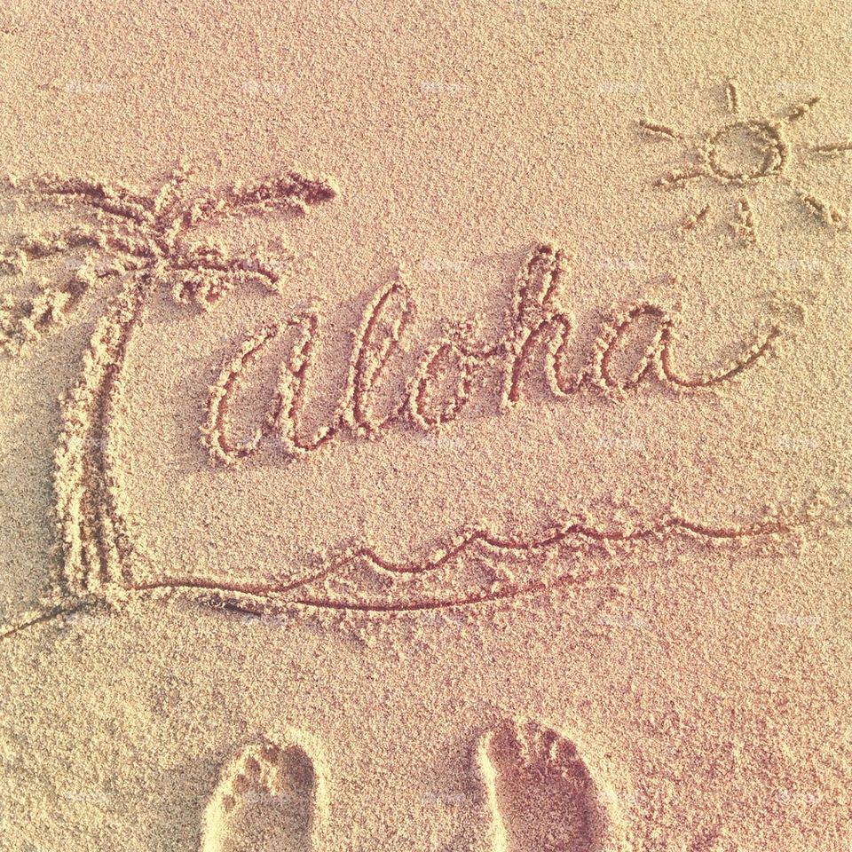 Aloha in the Sand