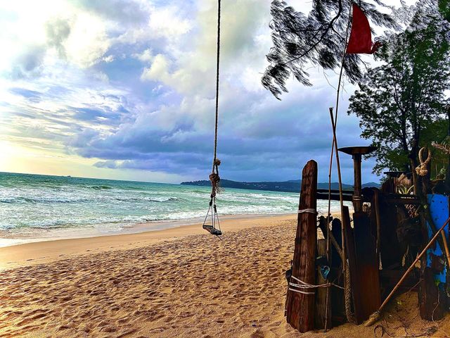 Bang Tao beach at sunset AMR
