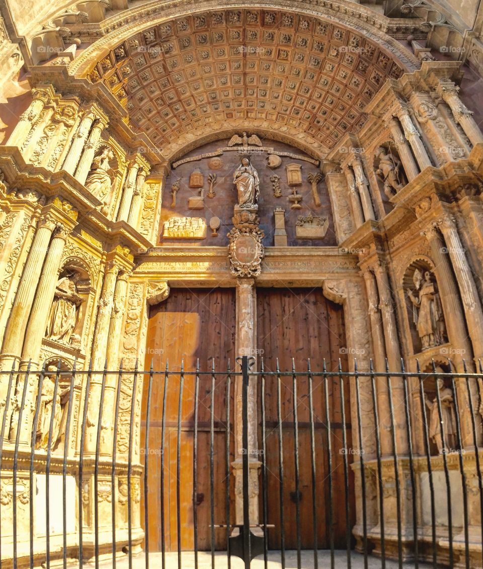 Beautiful cathedral from Palma 