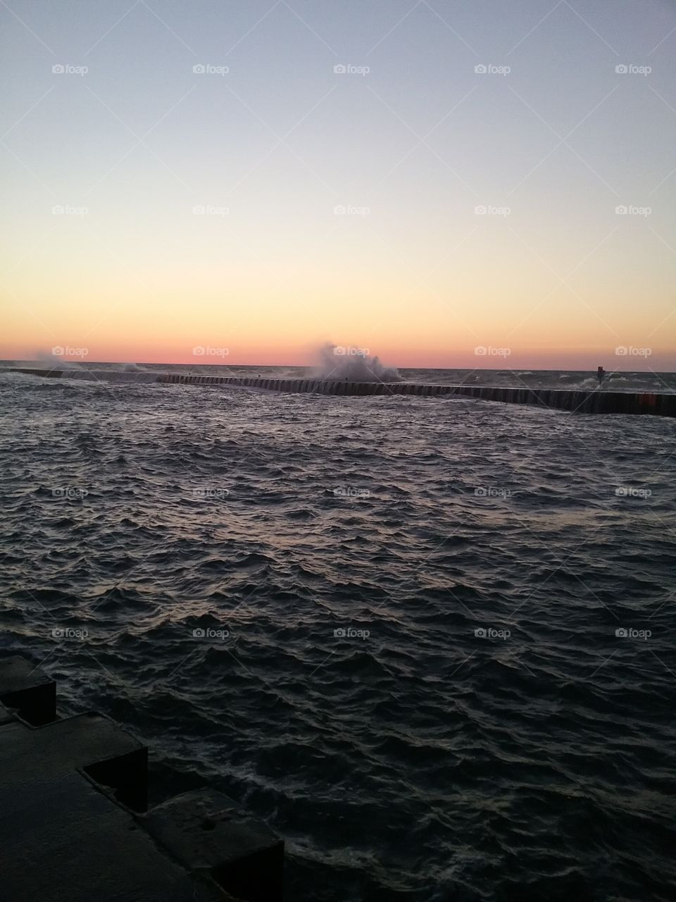 Water, Sunset, Sea, Ocean, Dawn
