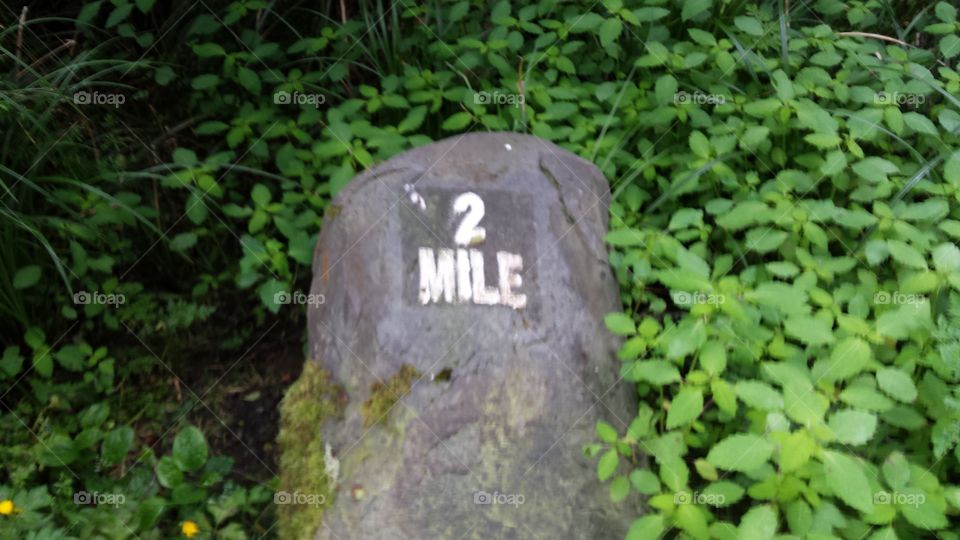 Mile marker