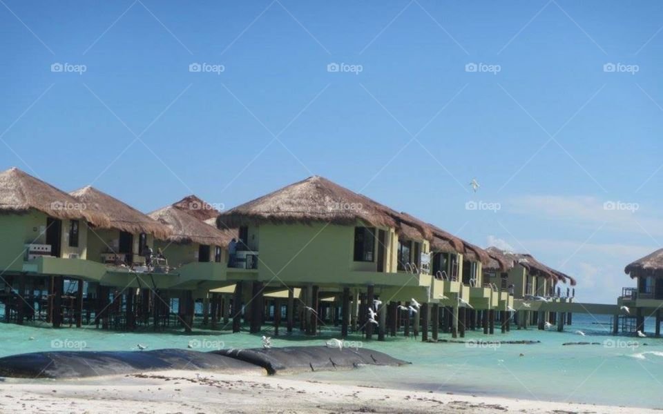 Bungalows in Cancun Mexico