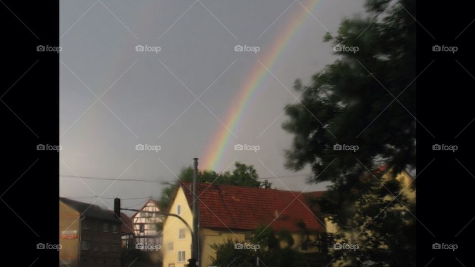 Rainbow over Germany